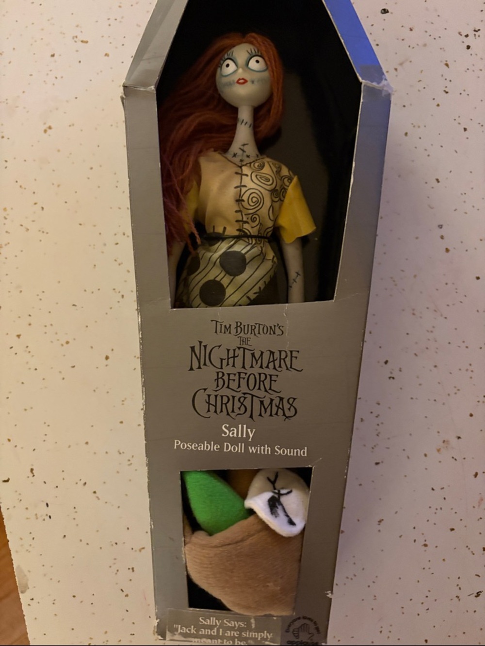Sally from Tim Burton’s Nightmare Before Christmas from Applause.